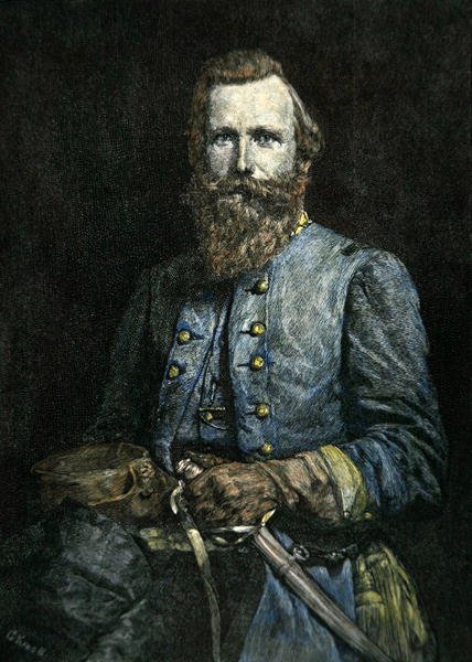 Ritratto del generale J.E.B. Stuart da American School