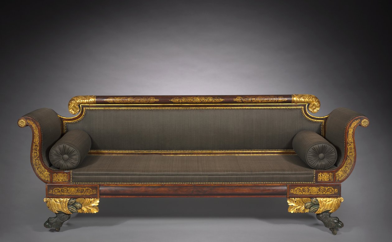 Divano, c.1820 da American School