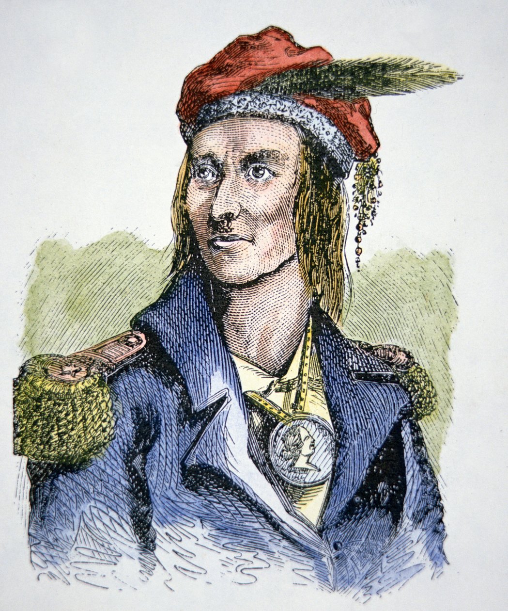 Tecumseh (1768-1813) da American School