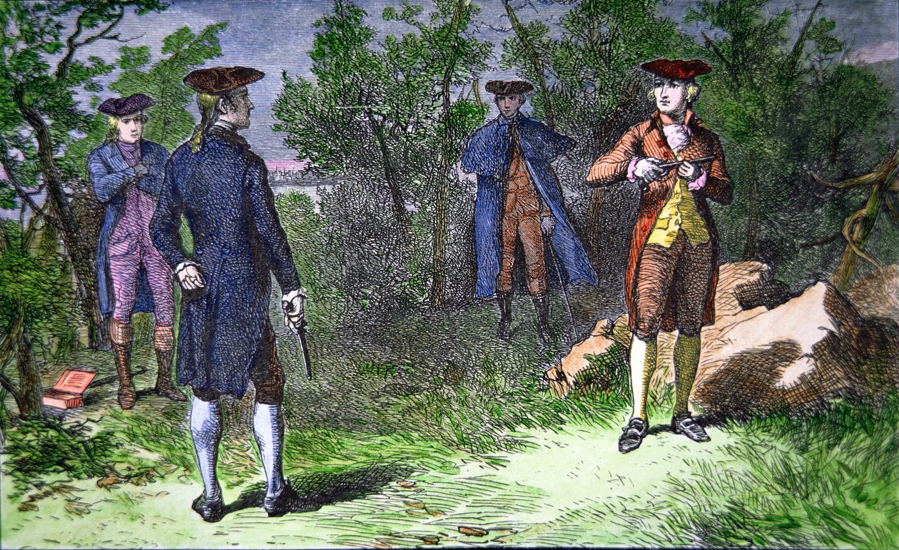 Il duello Burr-Hamilton da American School
