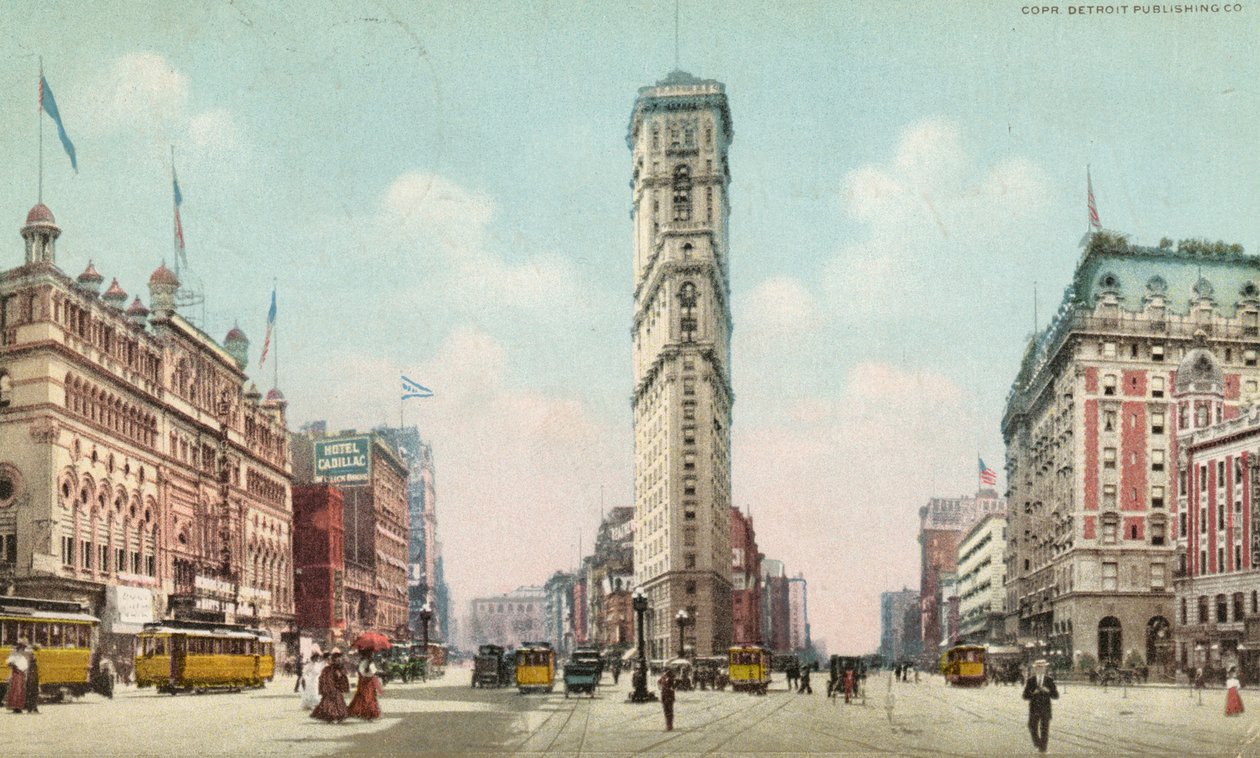 Times Square, New York, c.1910 da American School