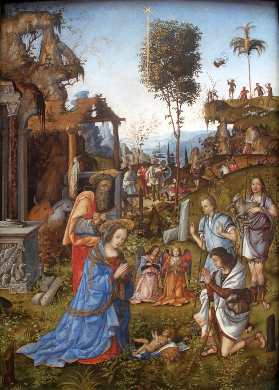 Adorazione dei pastori da Amico Aspertini