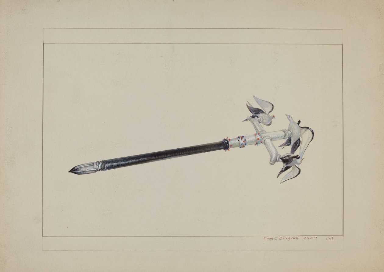 Penna di vetro da Amos C. Brinton