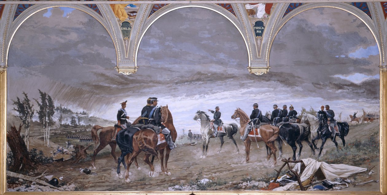 La battaglia di Solferino da Amos Cassioli