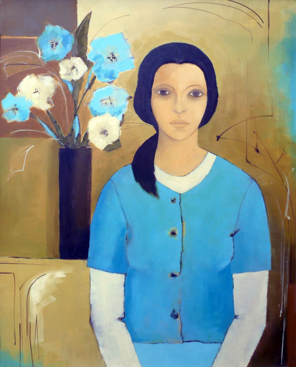 Madonna con fiori da Ana Bianchi