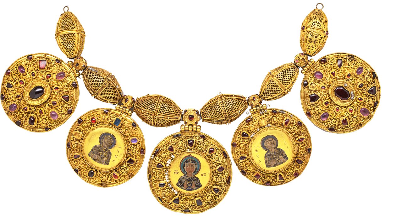 Collana con pendenti, inizio XII secolo da Ancient Russian Art
