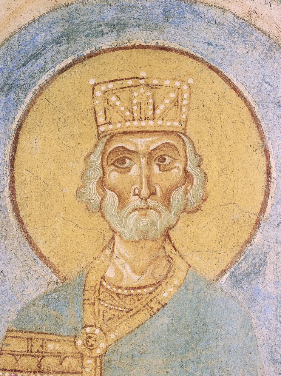 Re Davide, XII secolo da Ancient Russian frescos