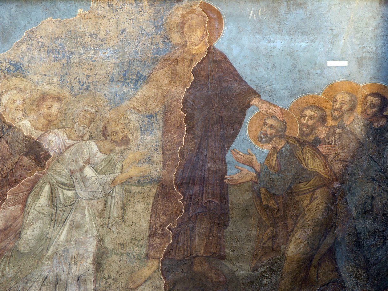 La Pentecoste da Ancient Russian frescos