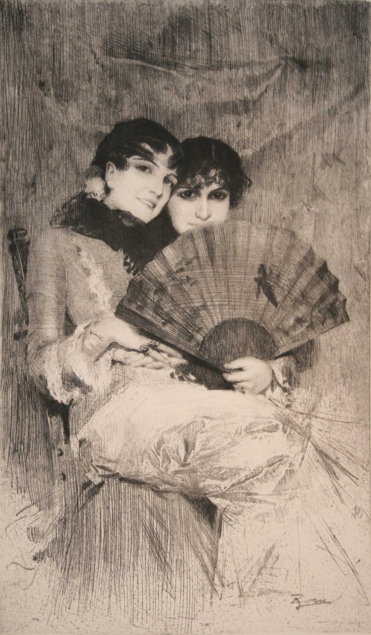 Cugini da Anders Leonard Zorn
