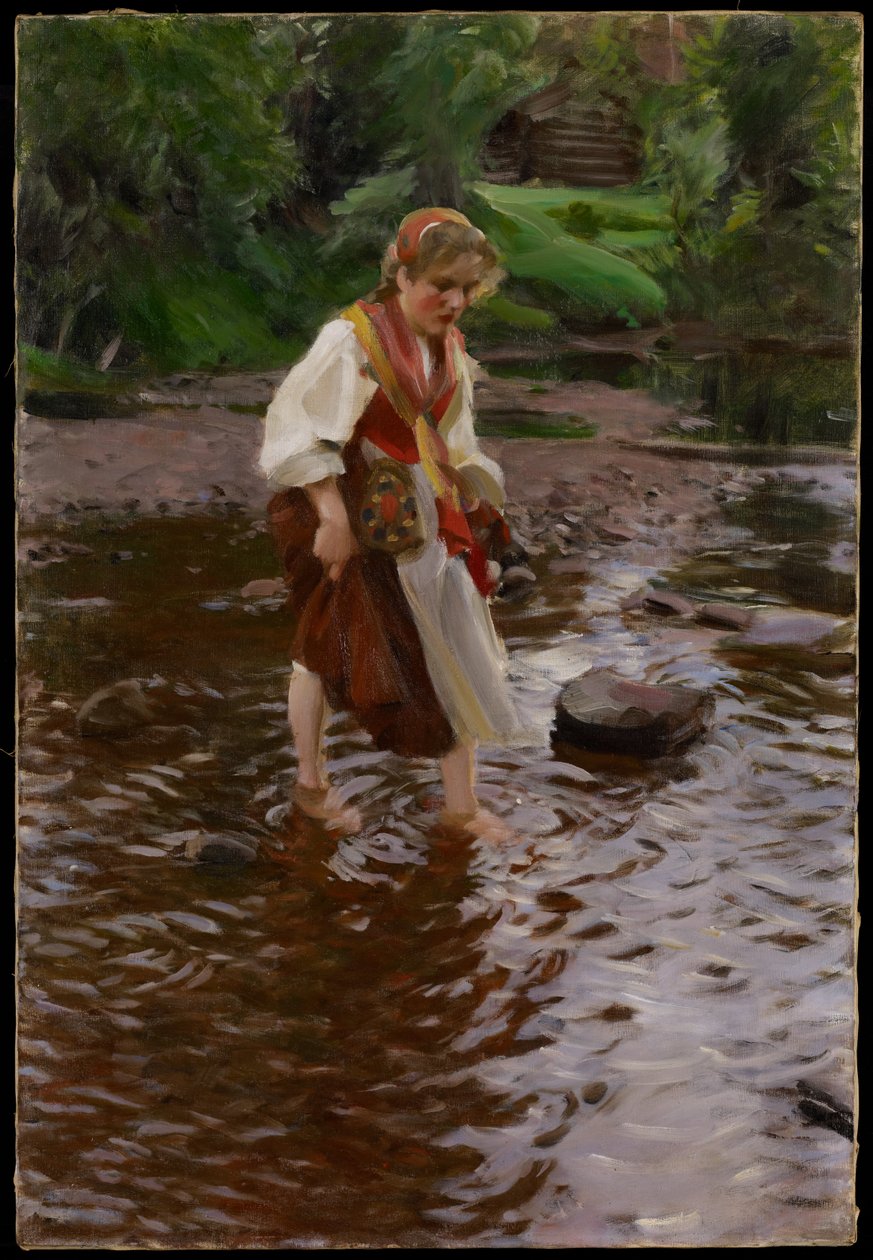 La ragazza di Alvdalen da Anders Leonard Zorn