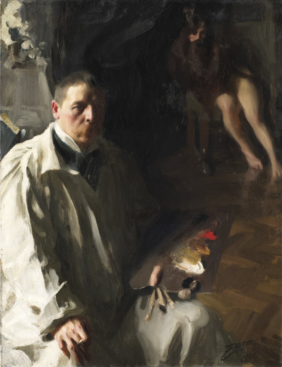 Autoritratto, 1896 da Anders Leonard Zorn