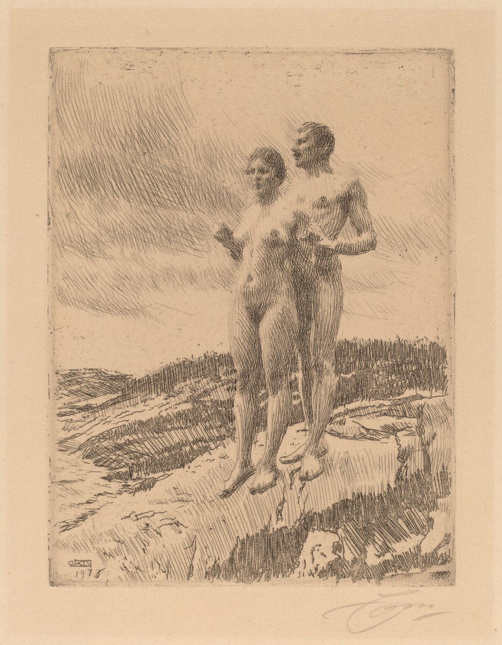 I due da Anders Leonard Zorn