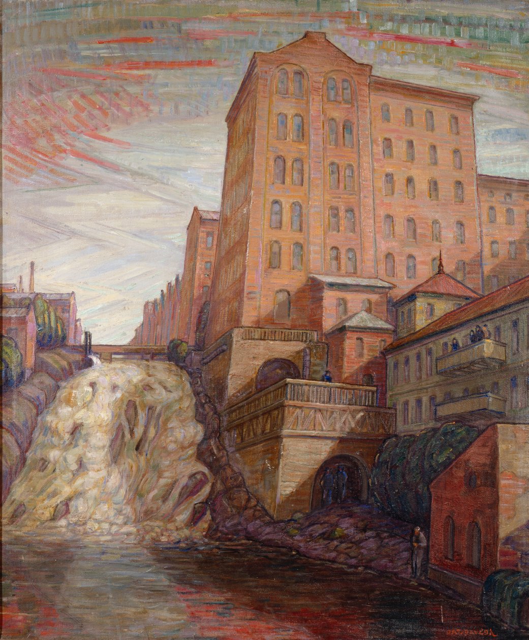 Birreria Foss (olio su tela) da Anders Svarstad