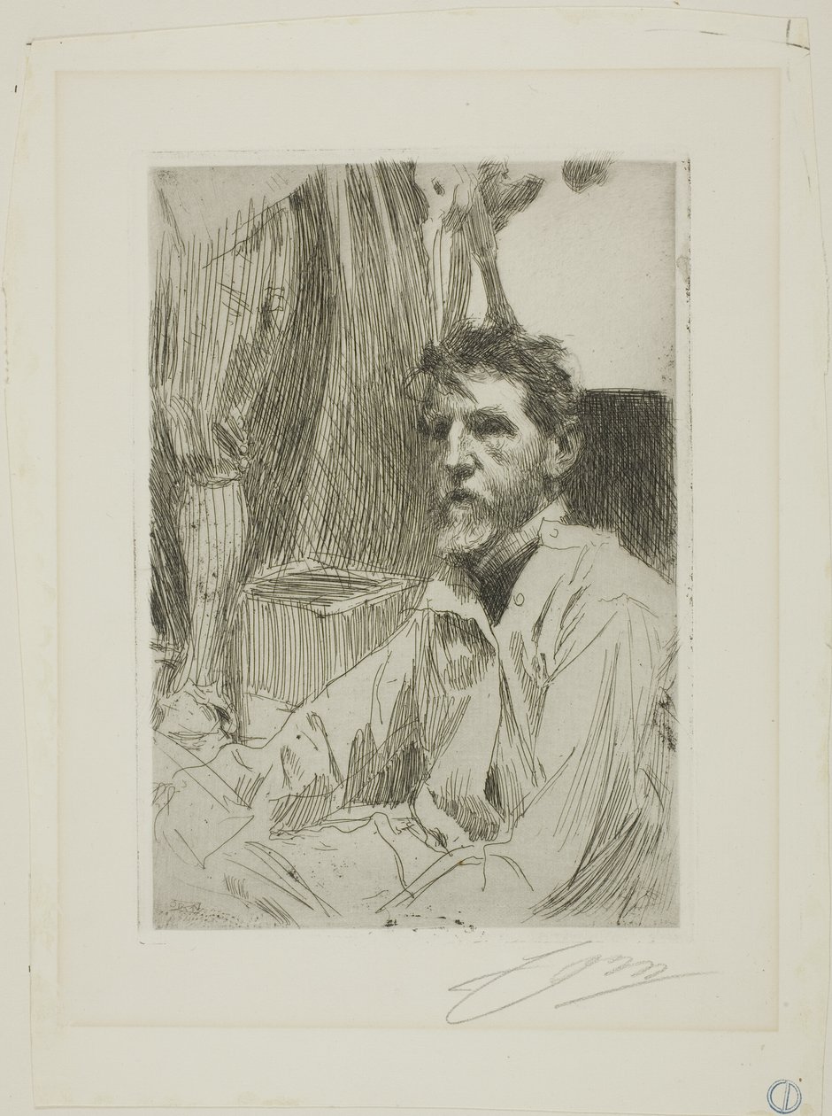 August Saint Gaudens I da Anders Leonard Zorn