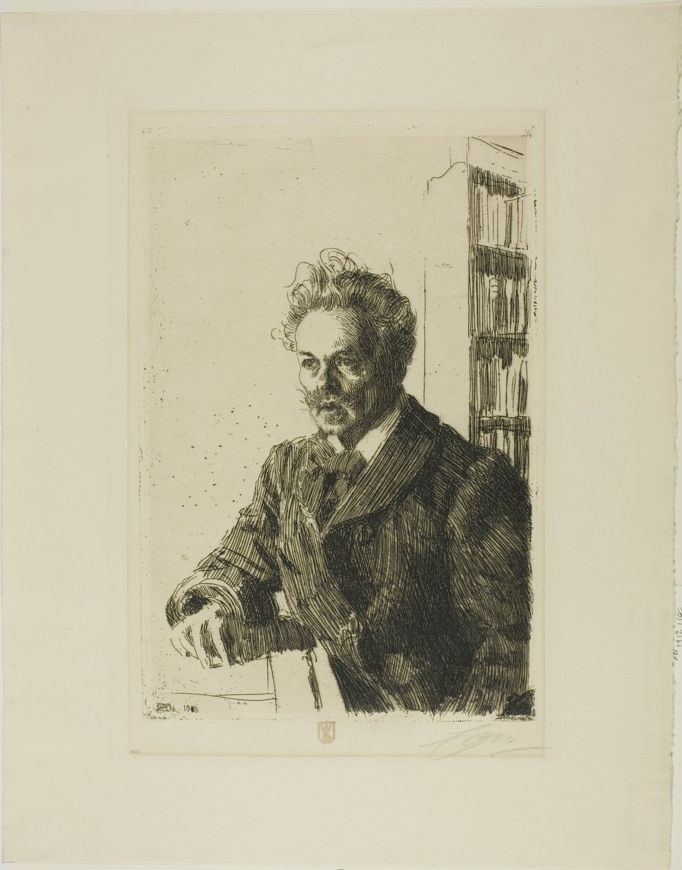 August Strindberg da Anders Leonard Zorn
