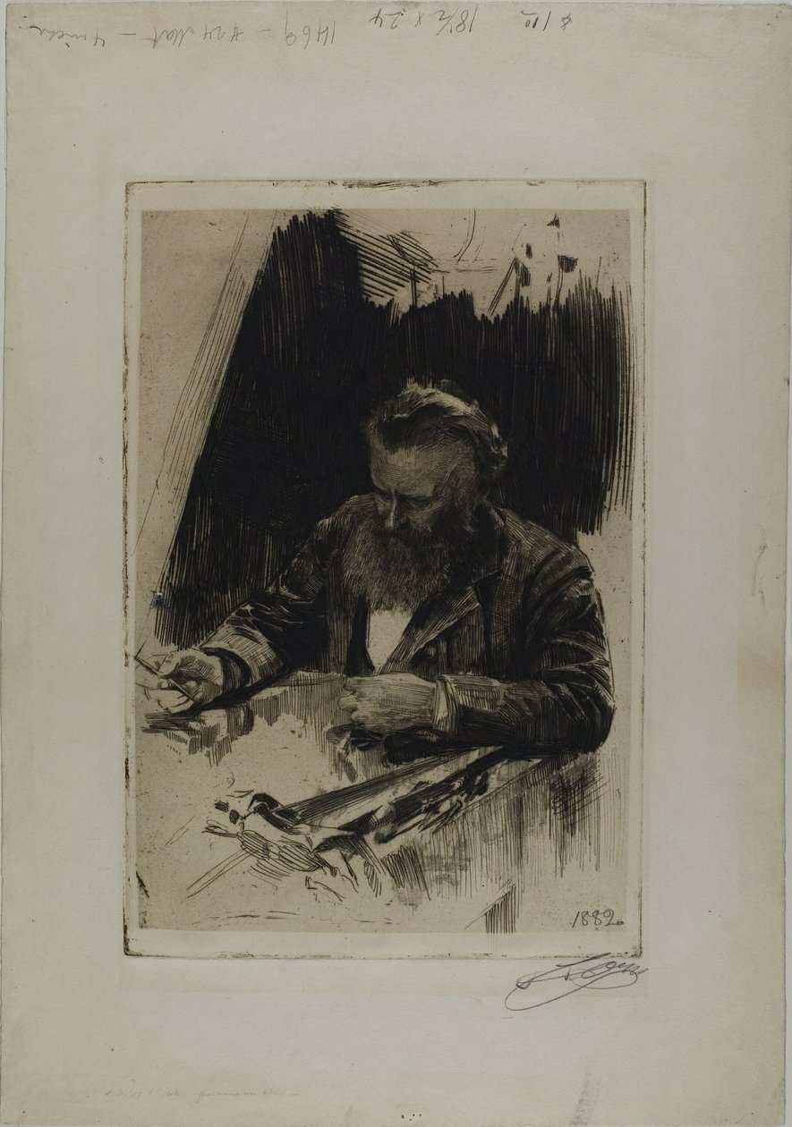 Axel Herman Haig III da Anders Leonard Zorn