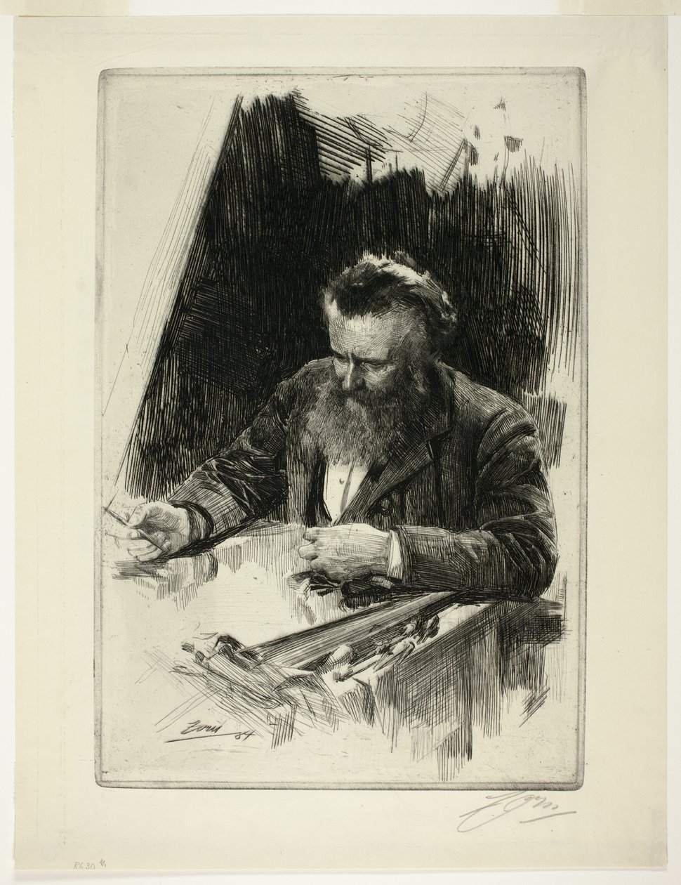 Axel Herman Haig III da Anders Leonard Zorn
