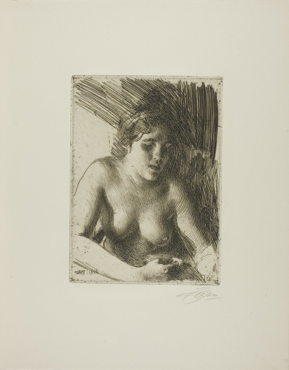 Busto da Anders Leonard Zorn