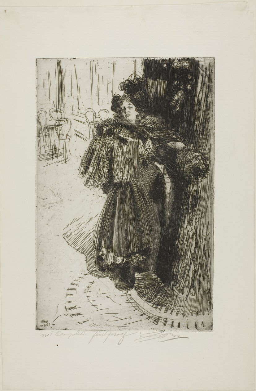 Effetto di notte III da Anders Leonard Zorn
