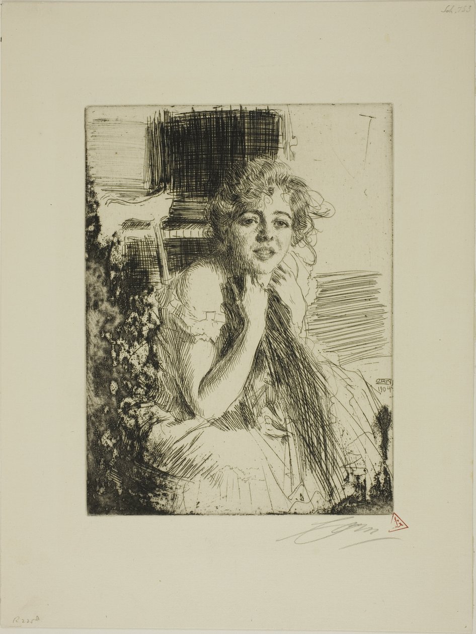 Emma Rasmussen da Anders Leonard Zorn