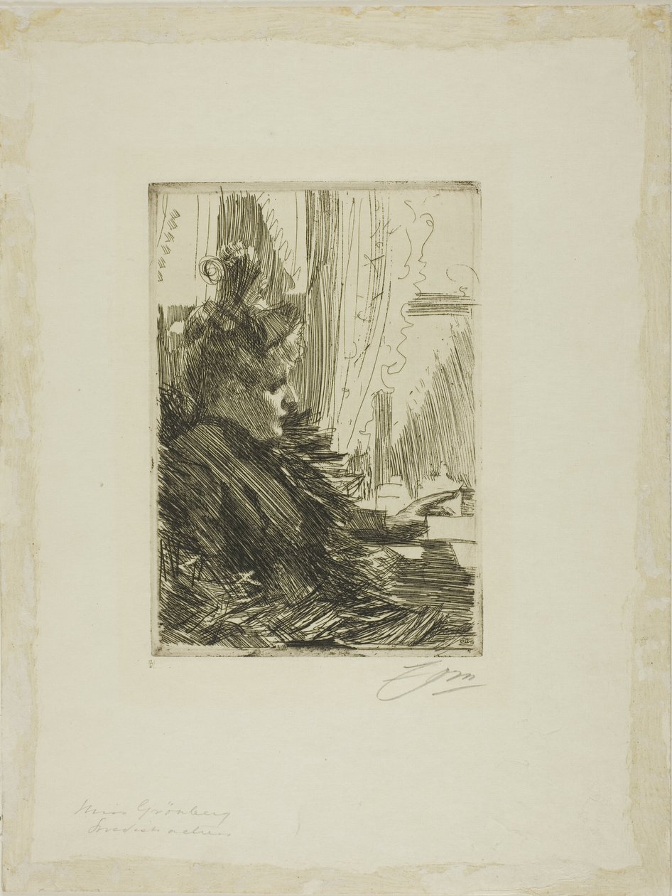 Gerda Grönberg III da Anders Leonard Zorn