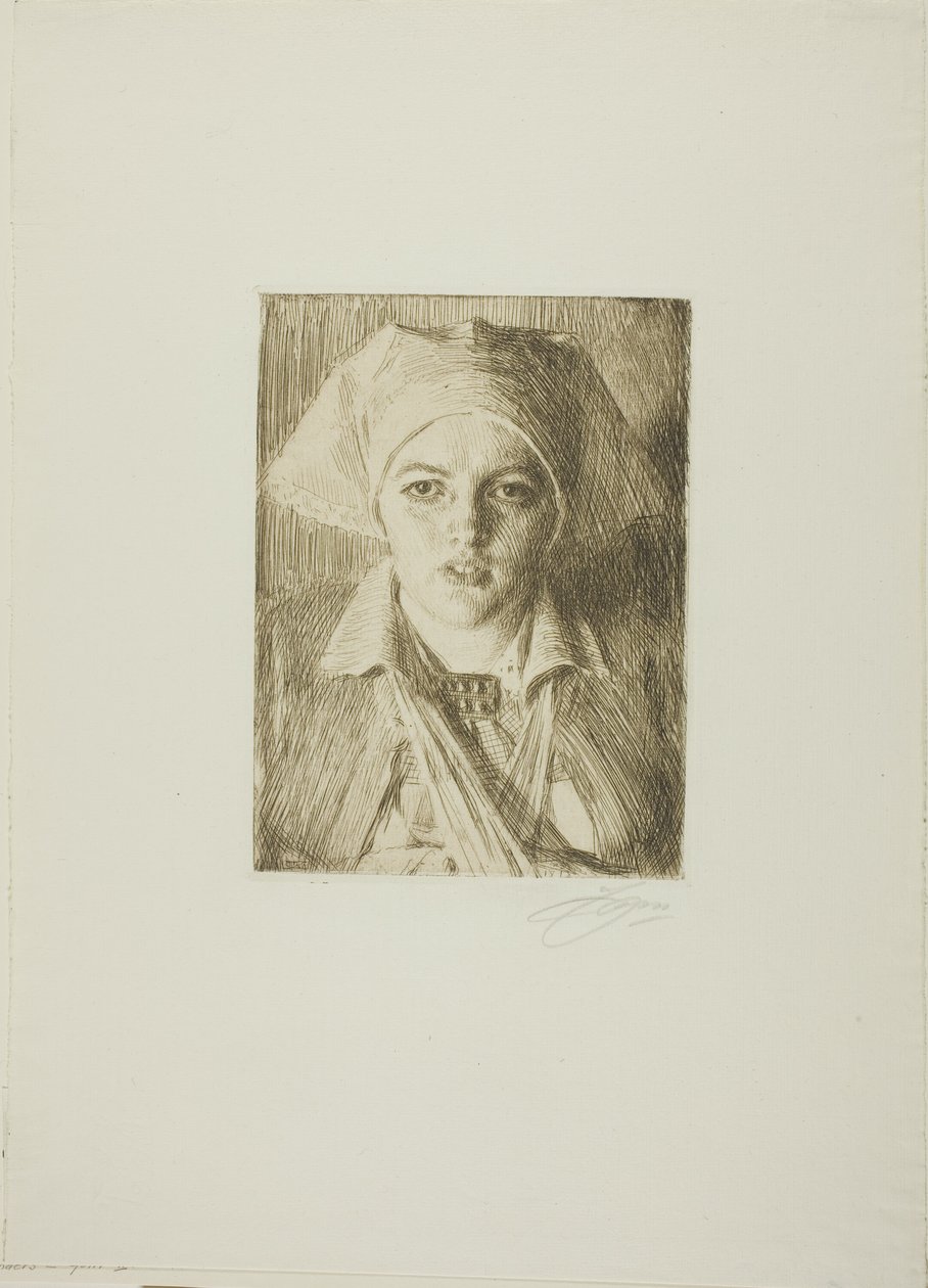 Gulli II da Anders Leonard Zorn