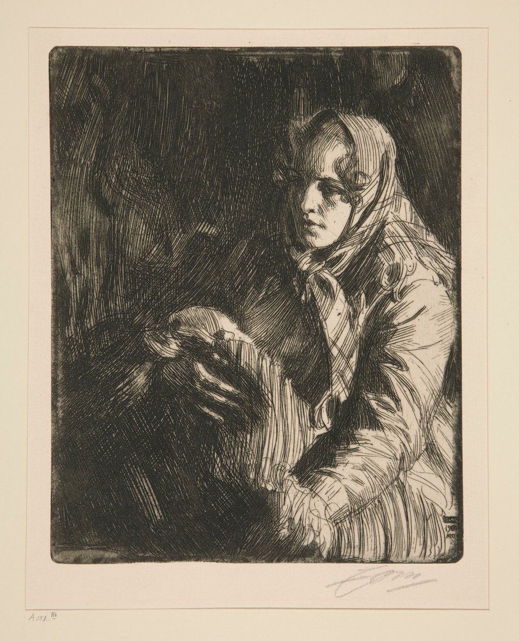 Madonna (Una Madre) da Anders Leonard Zorn