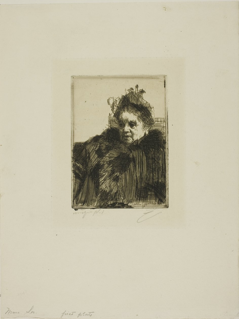Mme Simon I da Anders Leonard Zorn