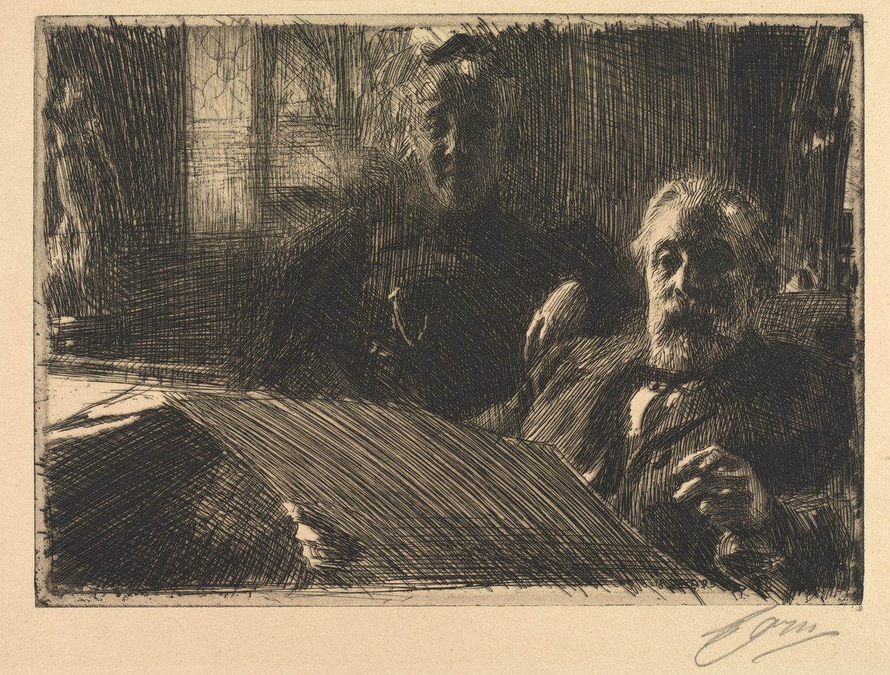 Il signore e la signora Fürstenberg da Anders Leonard Zorn