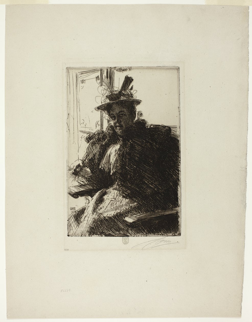 Signora Armour da Anders Leonard Zorn
