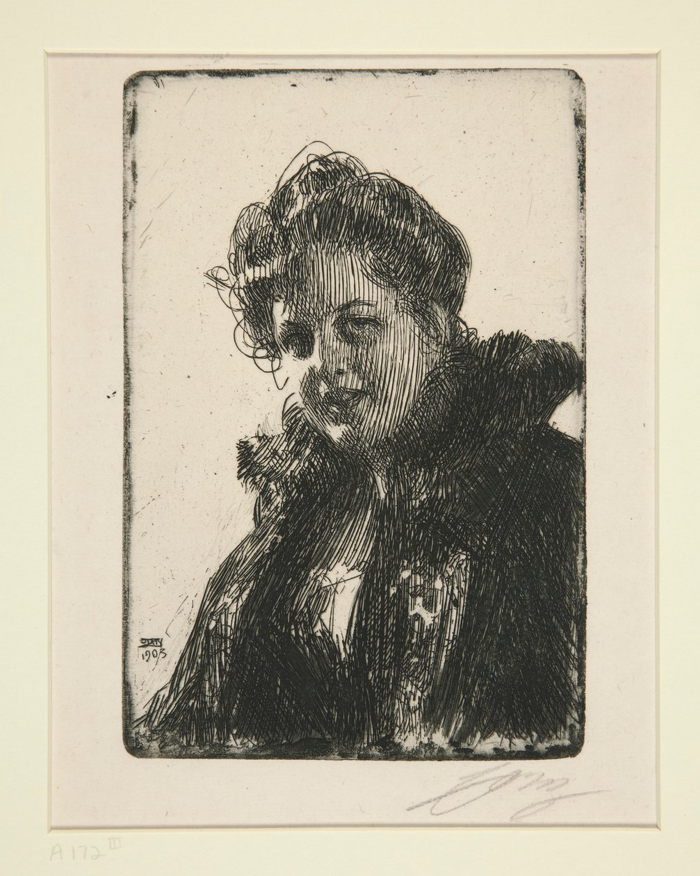 Signora Granberg da Anders Leonard Zorn