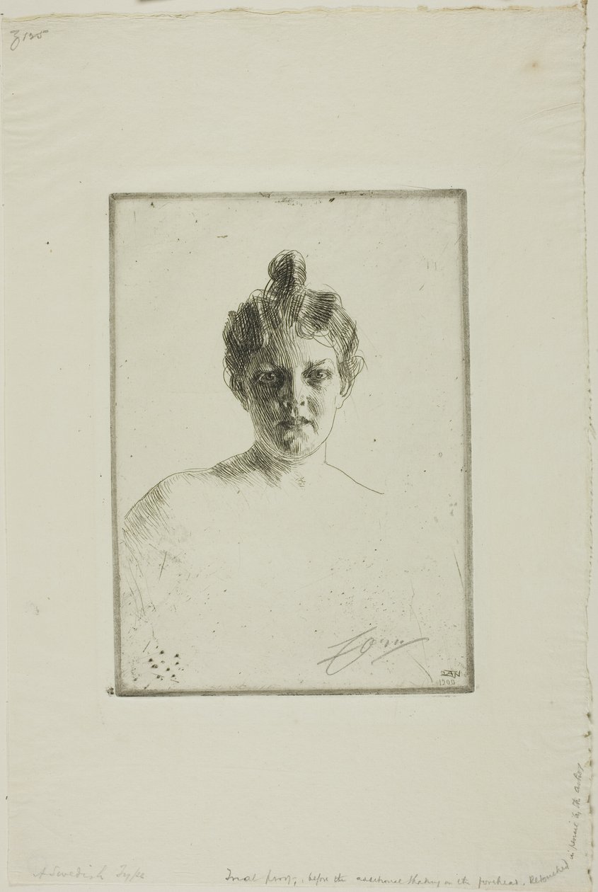 Signora Runeberg da Anders Leonard Zorn