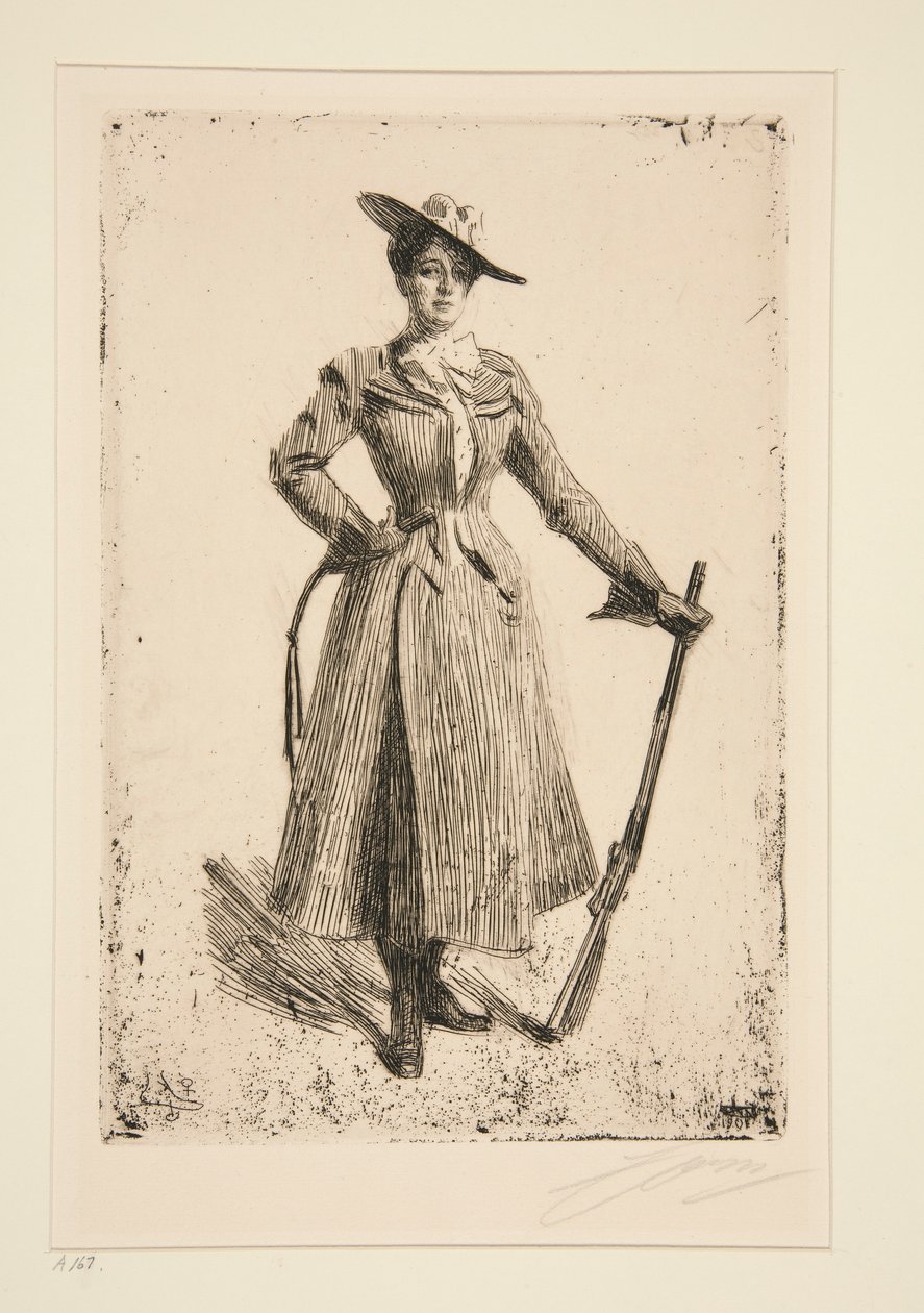 Signora Thompson Seton da Anders Leonard Zorn