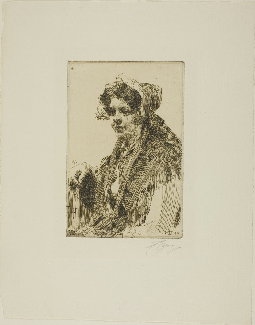 Nåskulla da Anders Leonard Zorn