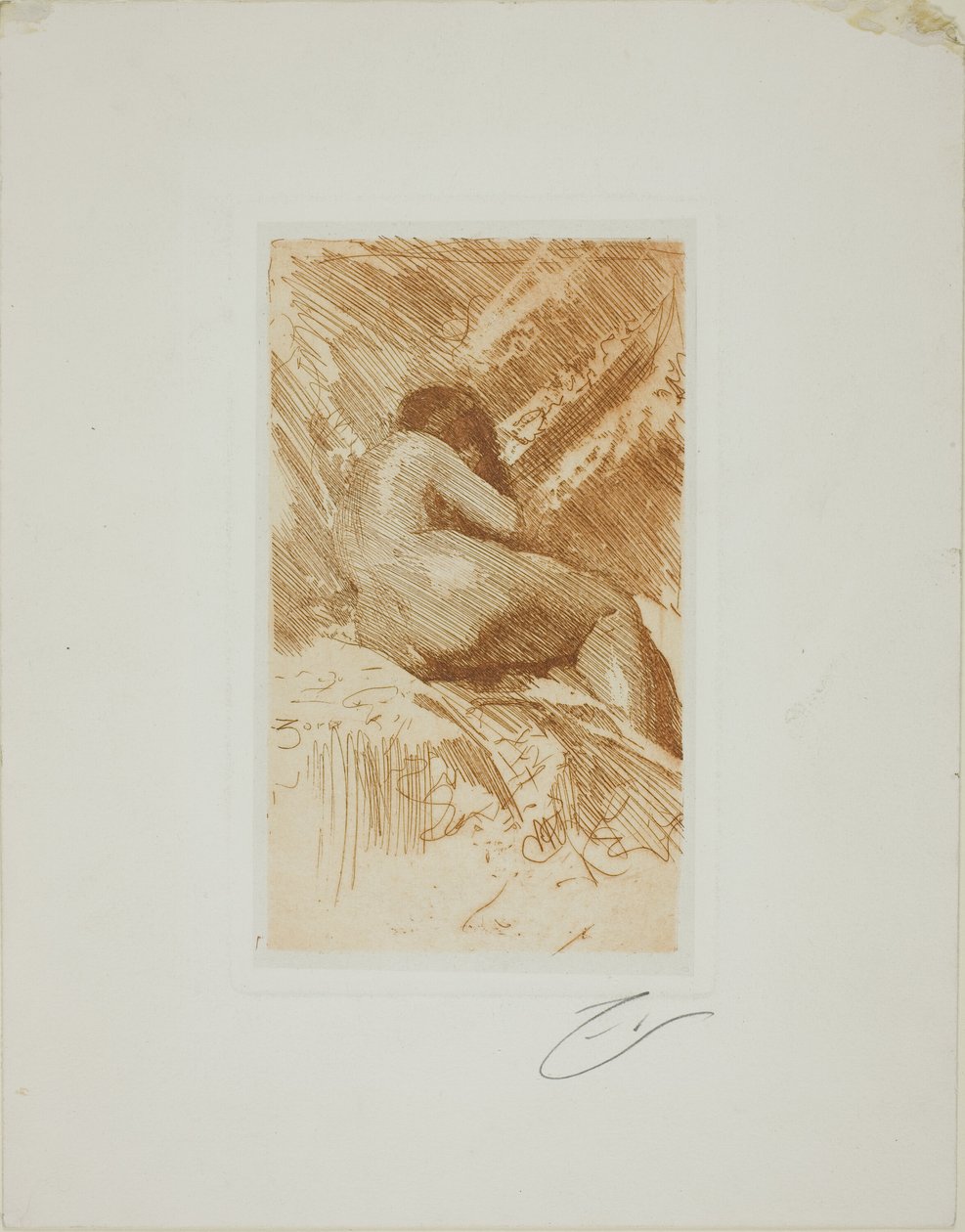 Studio di nudo da Anders Leonard Zorn