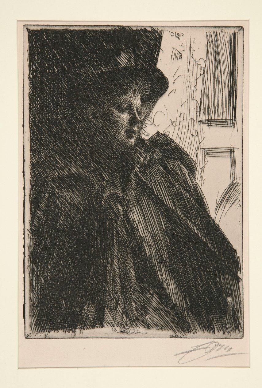 Olga Bratt da Anders Leonard Zorn