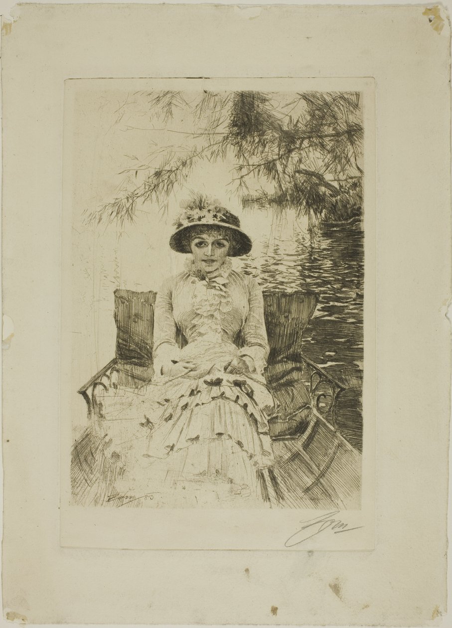 Sul Tamigi da Anders Leonard Zorn