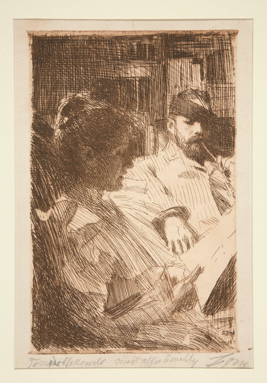 Lettura (Sig. e Sig.ra Charles Deering) da Anders Leonard Zorn