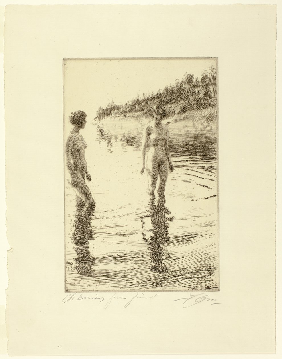 Basso da Anders Leonard Zorn
