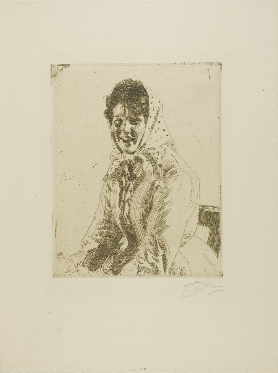 Skerikulla (Una Ragazza Skeri) da Anders Leonard Zorn