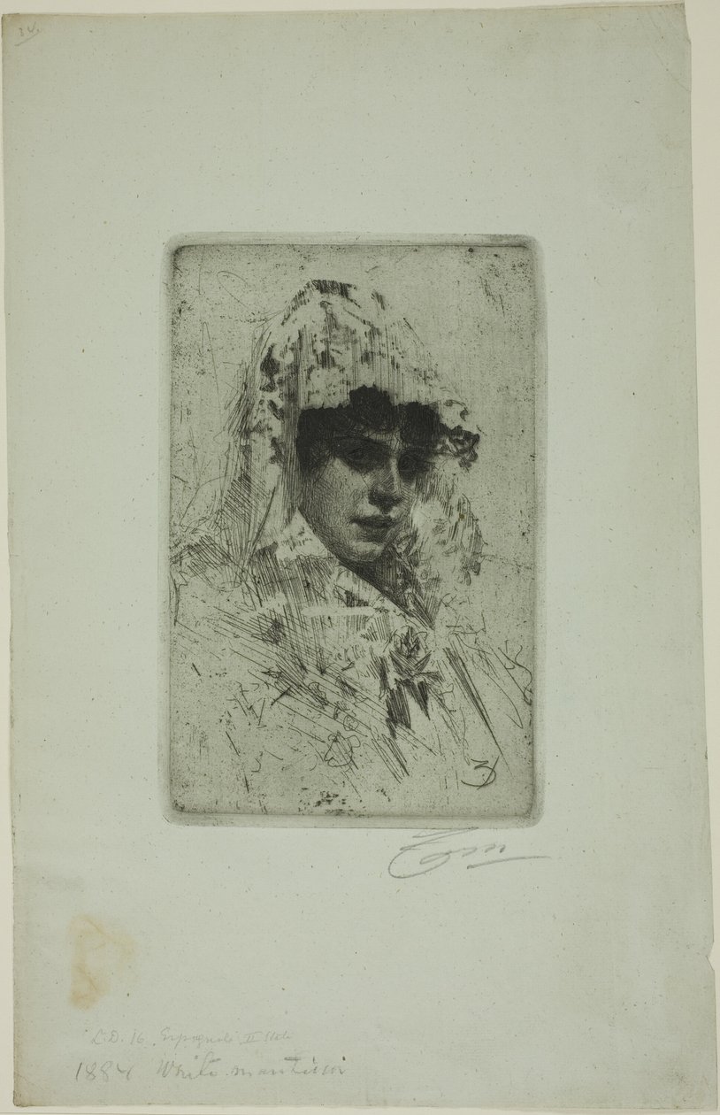 Donna Spagnola da Anders Leonard Zorn