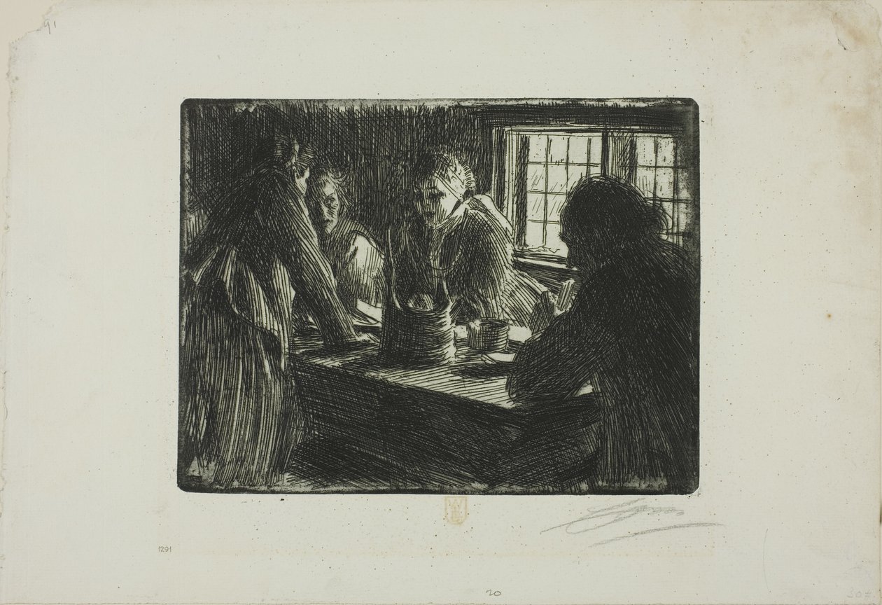 La cameriera della sposa da Anders Zorn