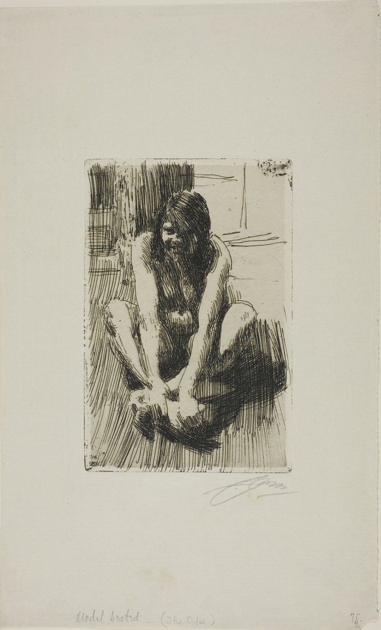 La rana da Anders Leonard Zorn