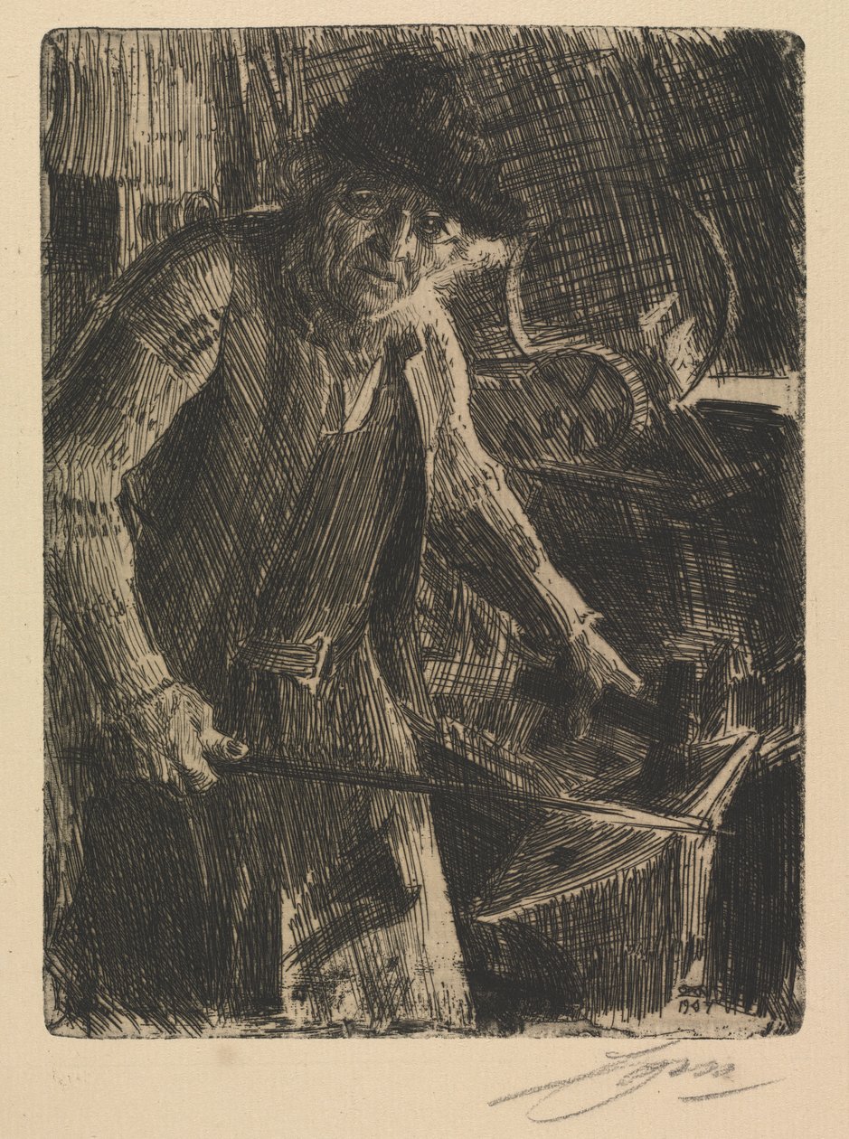 Il Maestro Fabbro da Anders Leonard Zorn