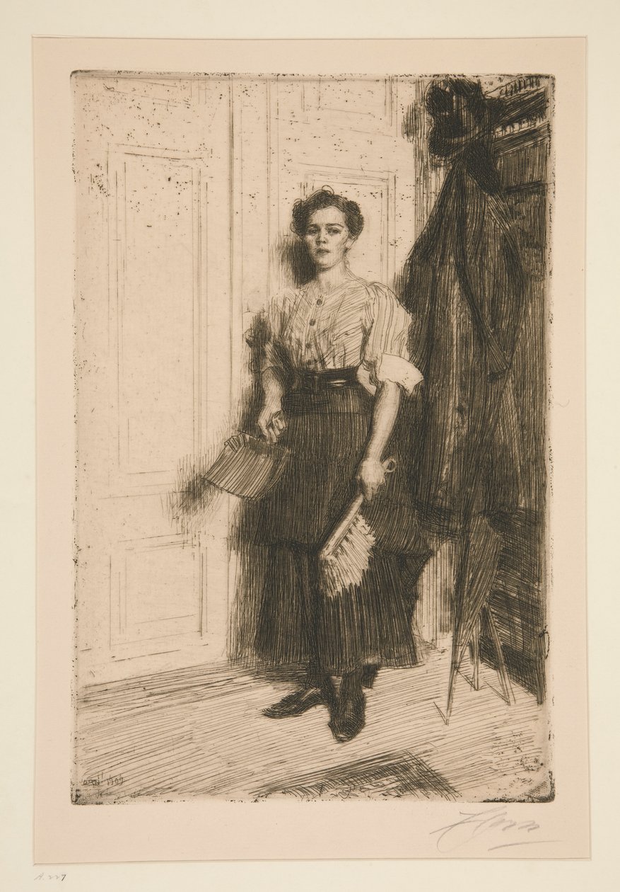 La Nuova Cameriera da Anders Leonard Zorn