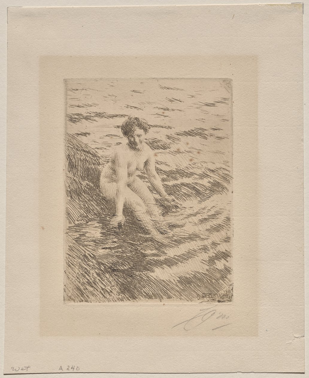 Bagnato da Anders Leonard Zorn