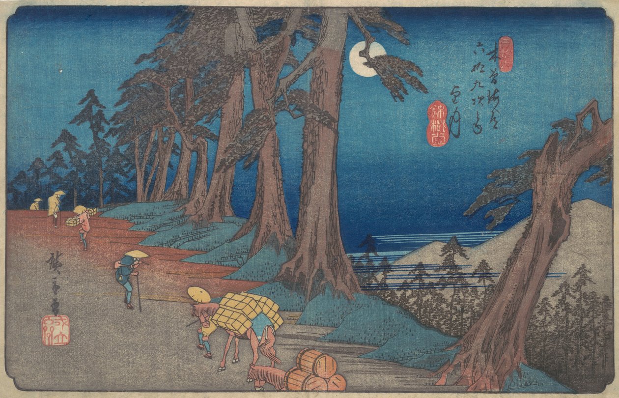 Mochizuki da Ando Hiroshige
