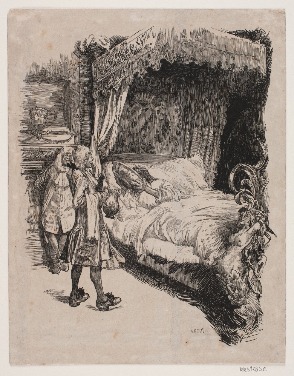 Illustrazione per "Jeppe sul monte" da André Bork