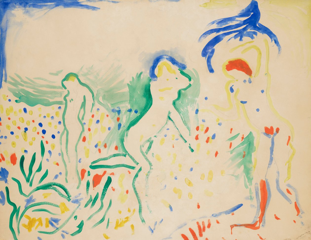 Bagnanti danzanti da Andre Derain
