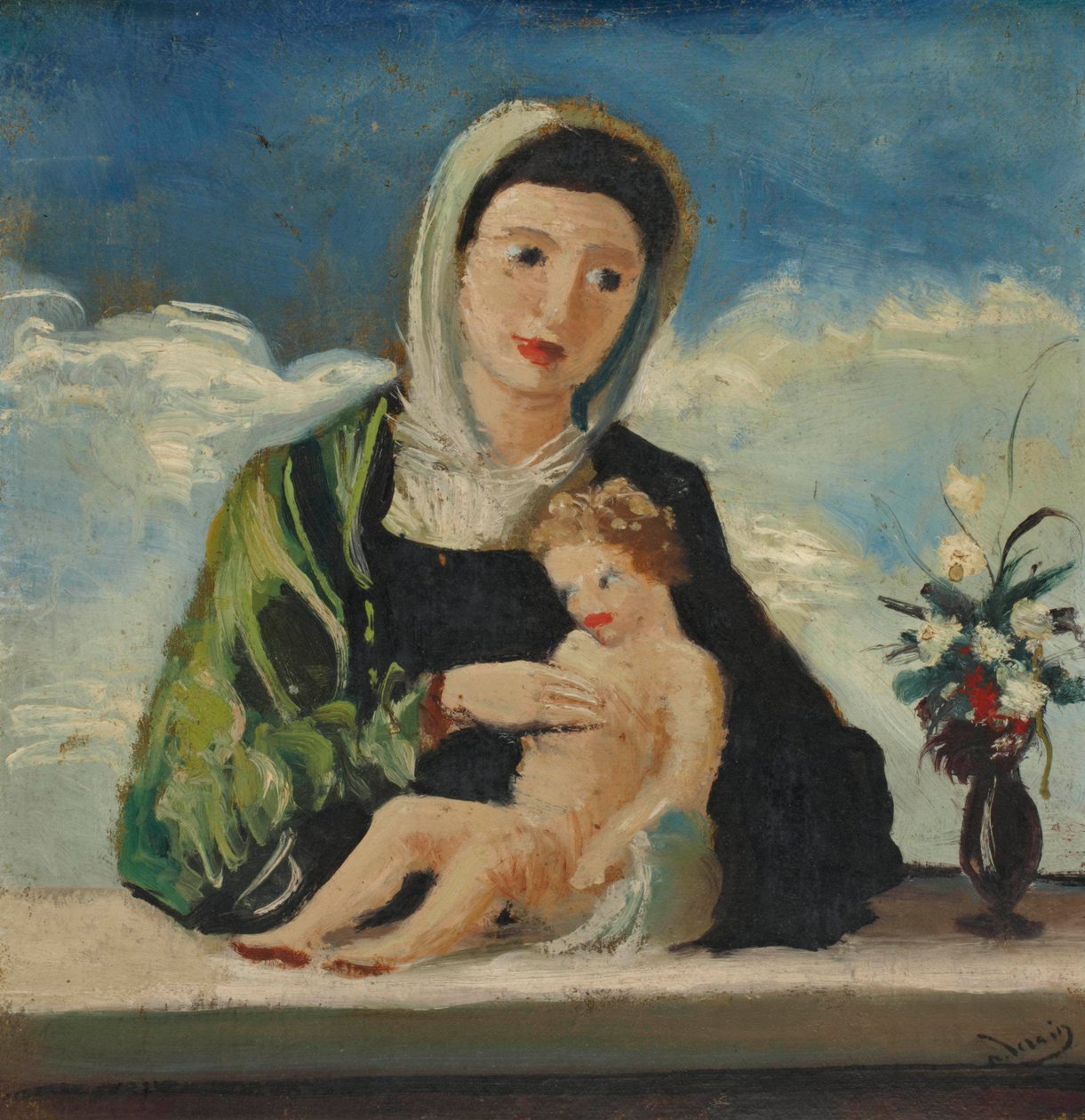 La Vergine con il Bambino (dopo Bellini) da Andre Derain